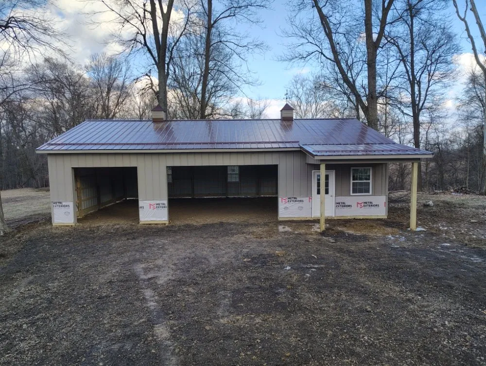 Local metal roofing installation in Howard, OH - Hm Construction