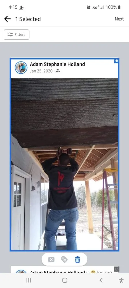 Slide of Holland Construction