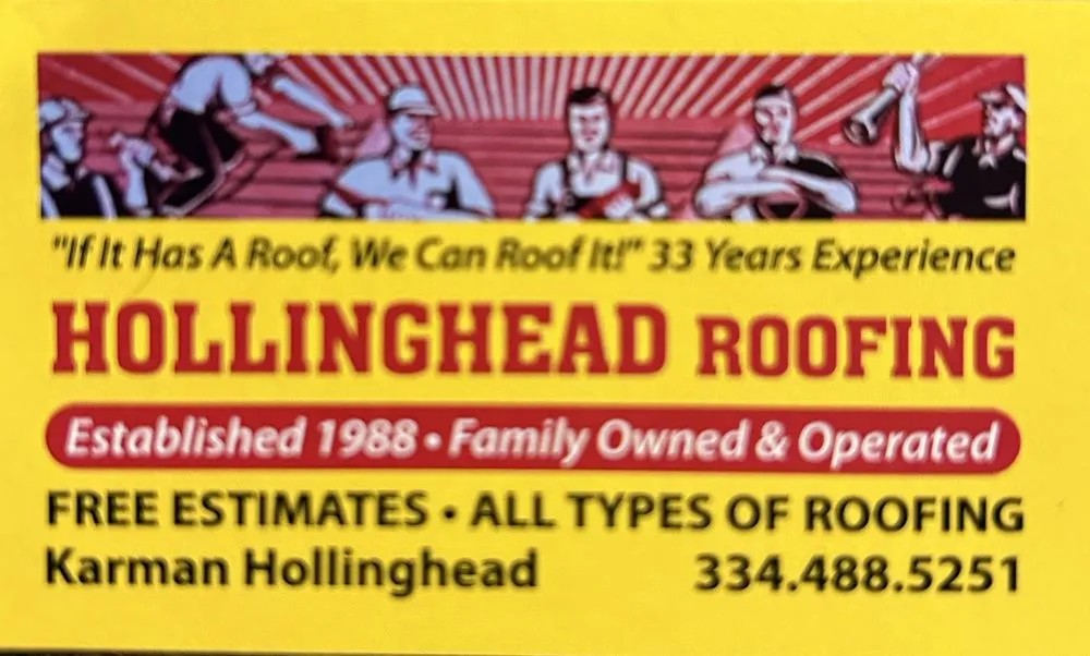 Slide of Hollinghead Roofing