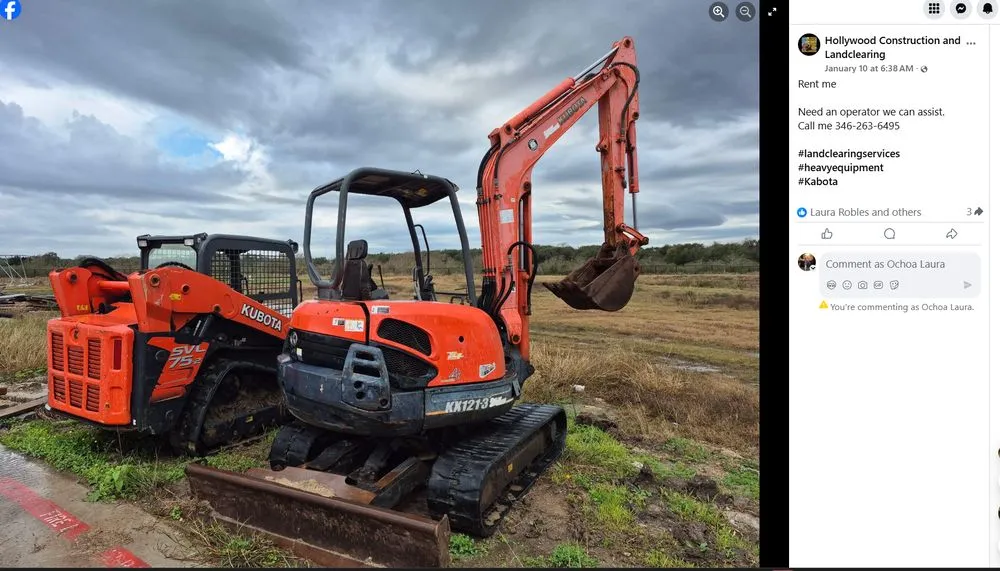 Slide of Hollywood Construction and Landclearing