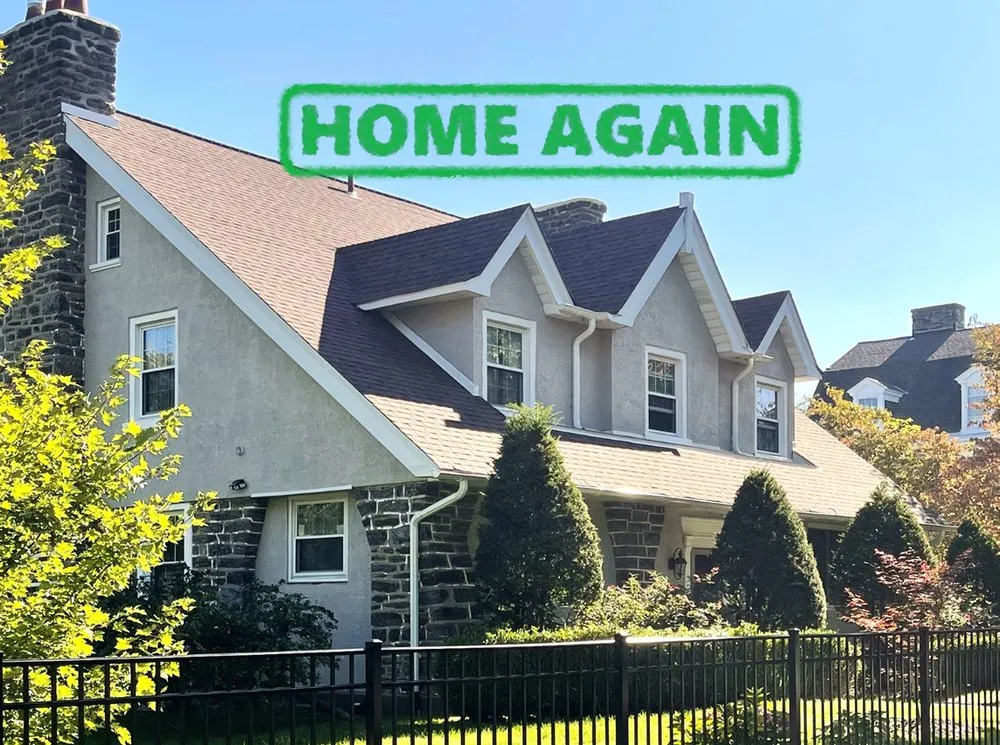 Slide of Home Again Roofing