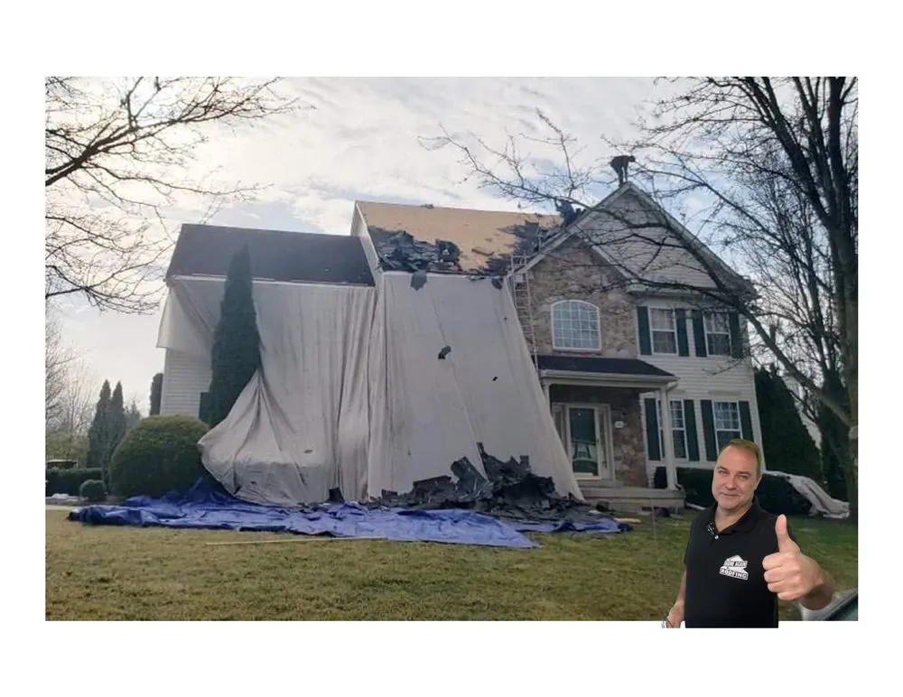 Slide of Home Again Roofing