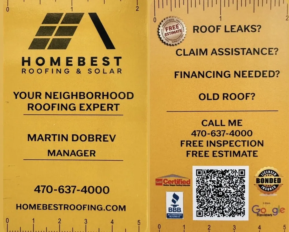 Slide of Home Best Roofing