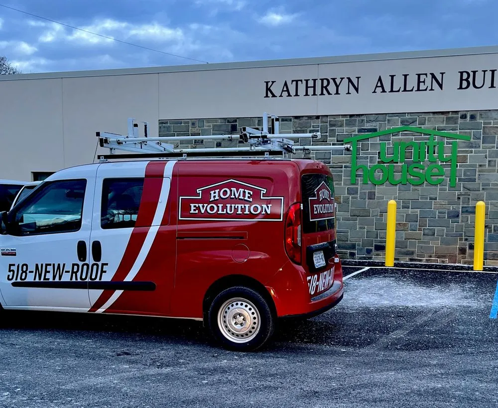 Slide of Home Evolution Roofing