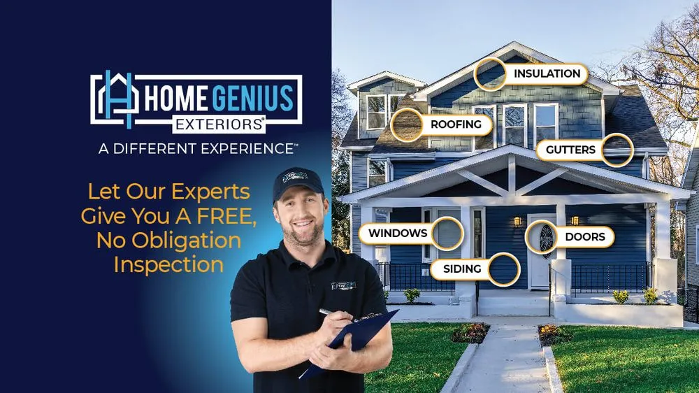 Slide of Home Genius Exteriors