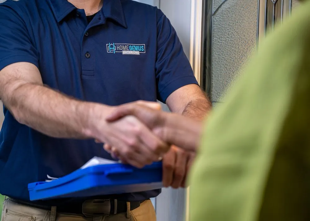 Slide of Home Genius Exteriors