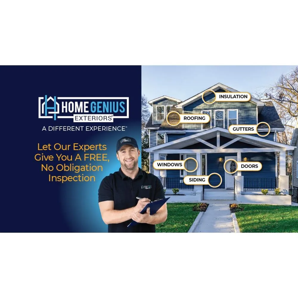 Slide of Home Genius Exteriors