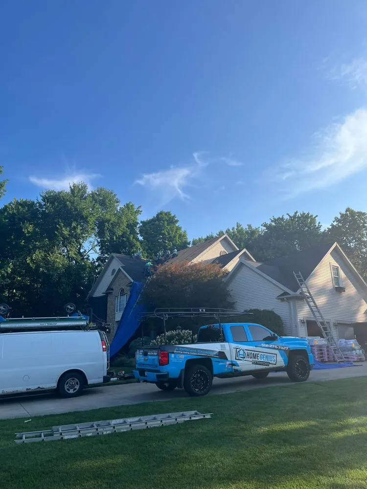 Slide of Home Genius Exteriors