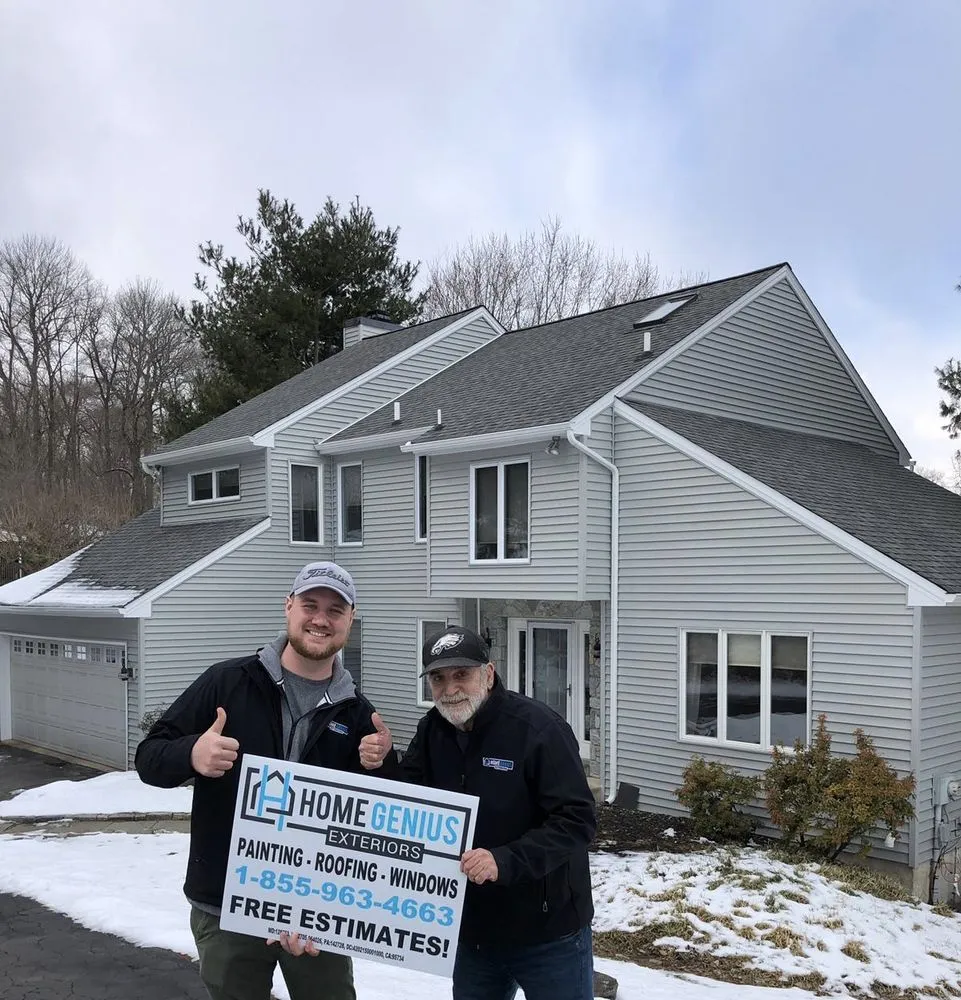 Slide of Home Genius Exteriors