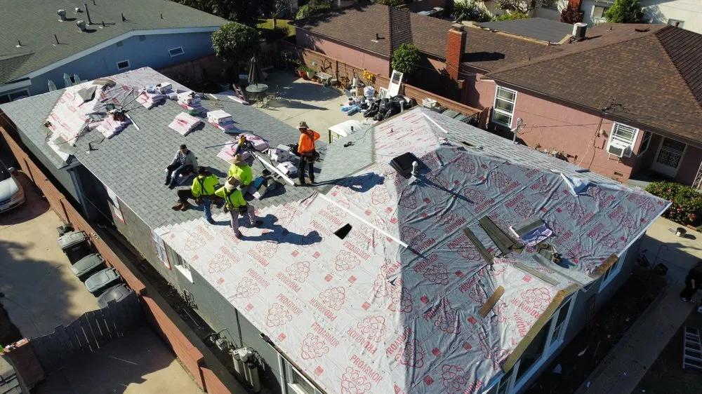 Slide of Home Town Roofing