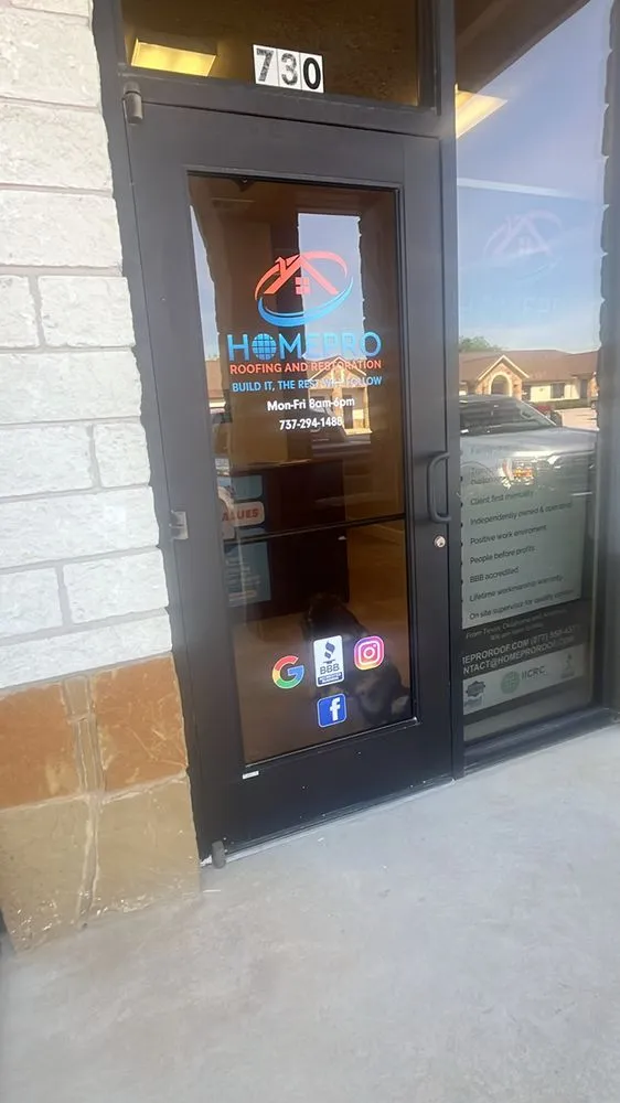 Slide of Homepro Roofing and Restoration