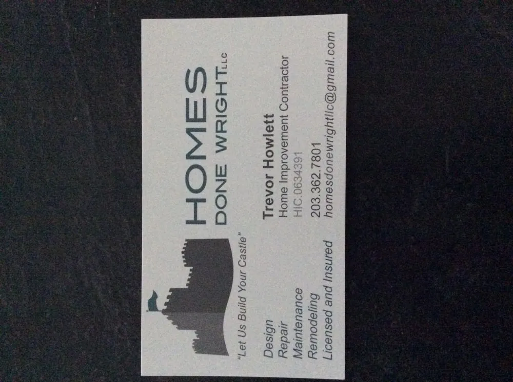 Slide of Homes Done Wright