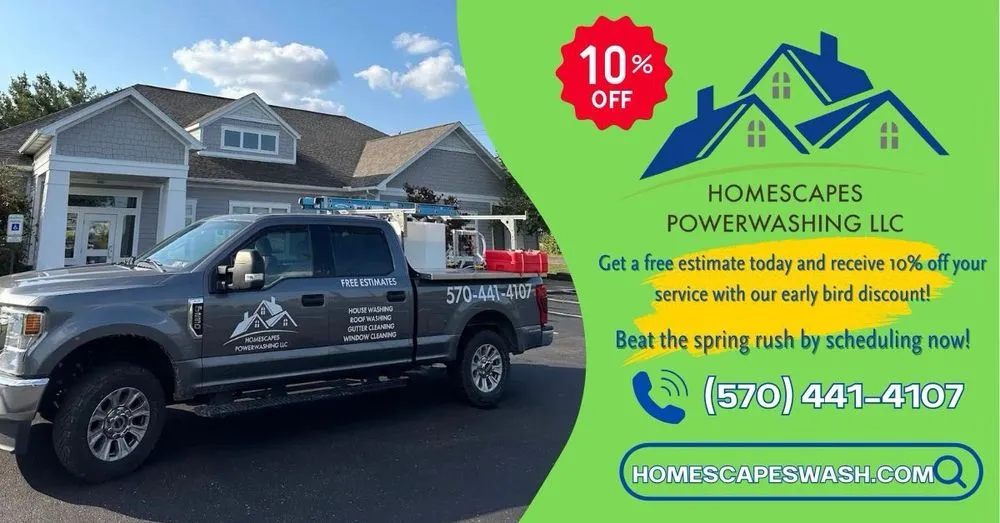 Slide of Homescapes Power Washing