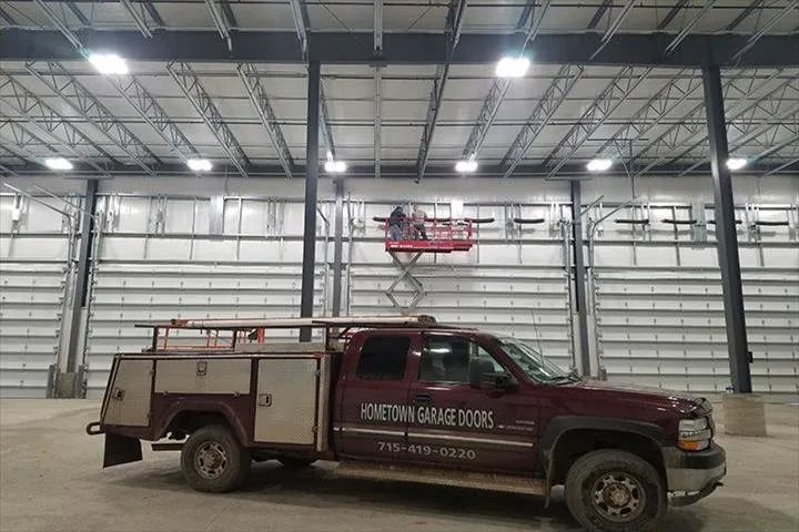 Slide of Hometown Garage Door