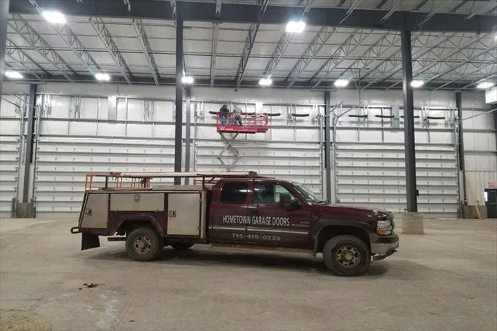 Slide of Hometown Garage Door