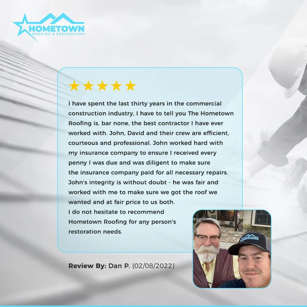 Slide of Hometown Roofing & Restoration
