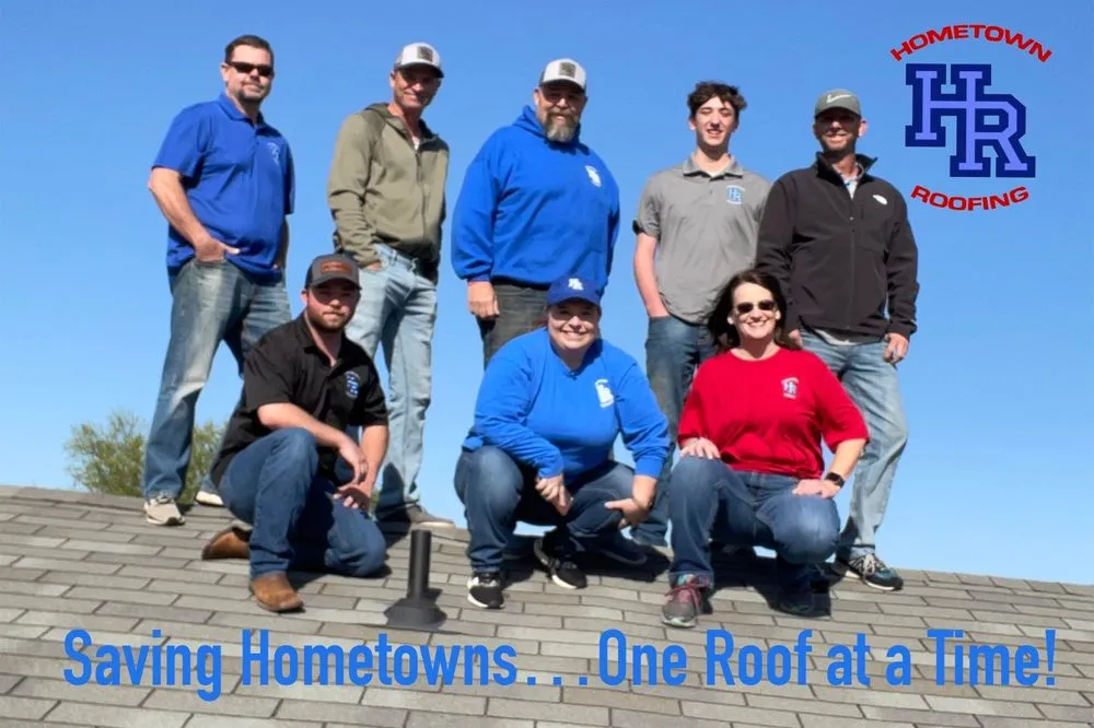 Slide of Hometown Roofing