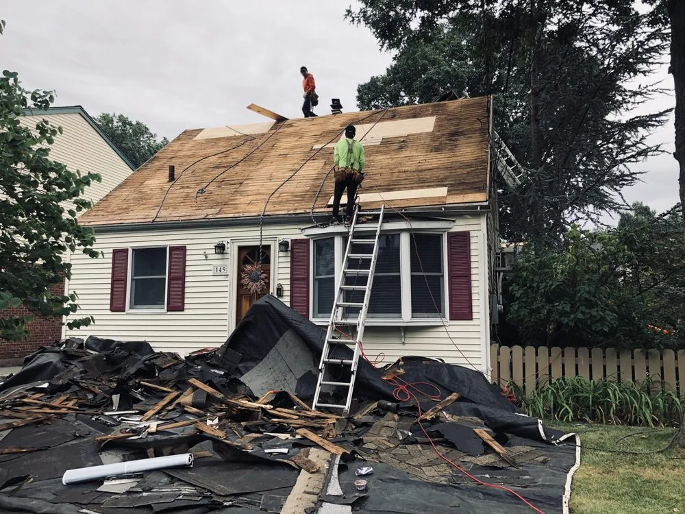 Slide of Hometown Roofing