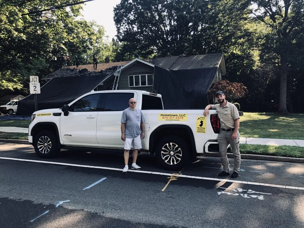 Slide of Hometown Roofing