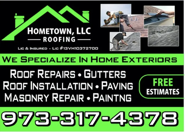 Slide of Hometown Roofing