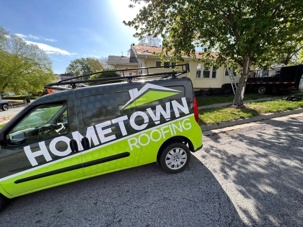 Slide of Hometown Roofing