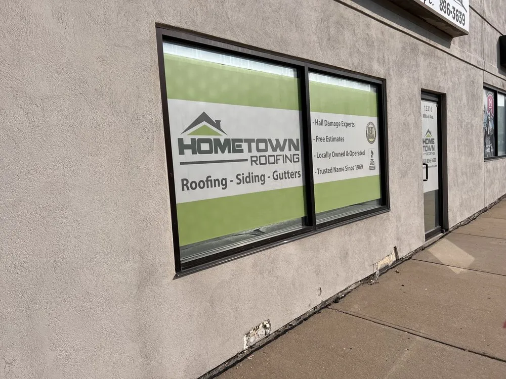 Slide of Hometown Roofing