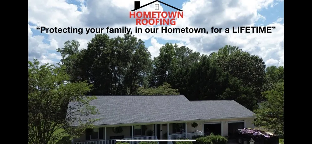 Slide of Hometown Roofing Services