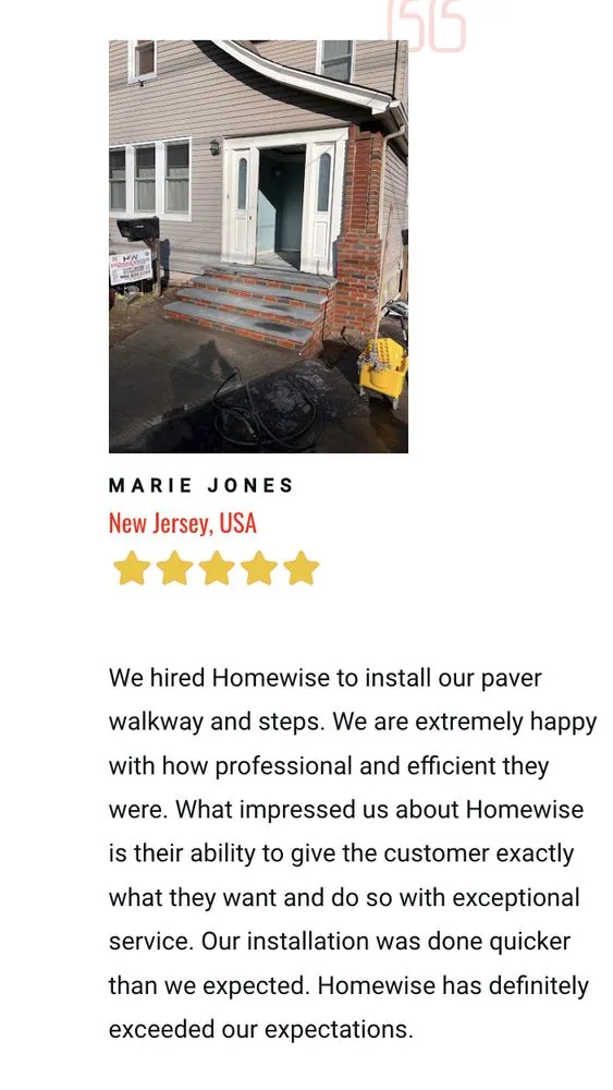 Slide of Homewise contractors