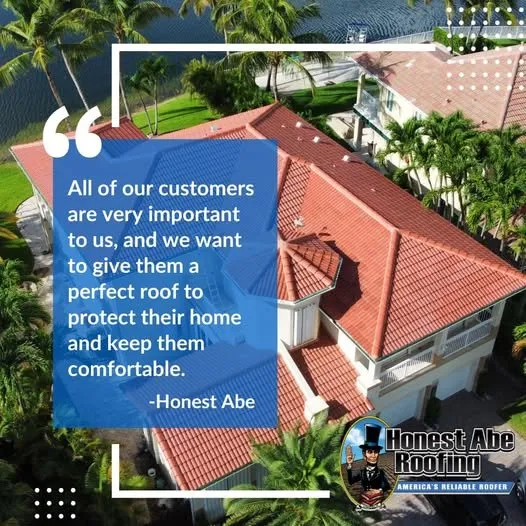Slide of Honest Abe Roofing