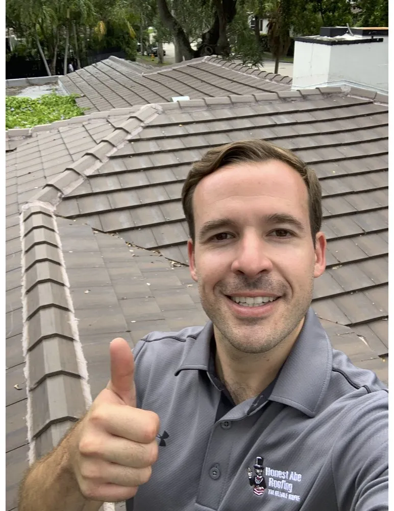 Slide of Honest Abe Roofing