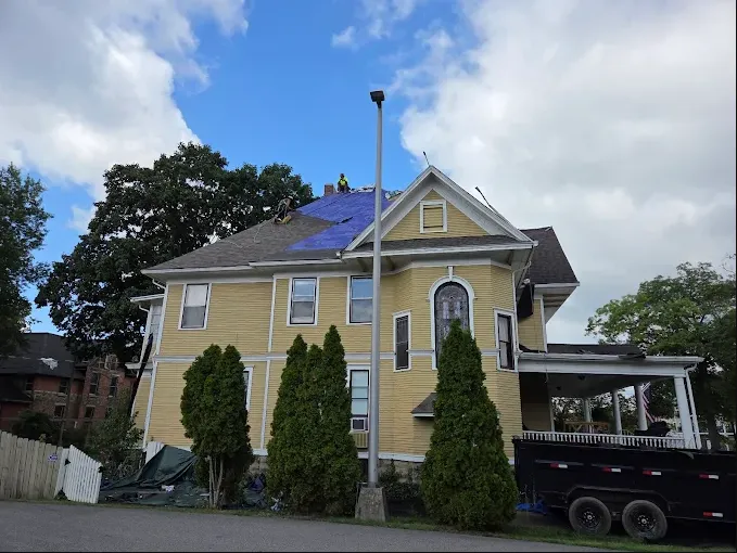 Slide of Honest Abe Roofing