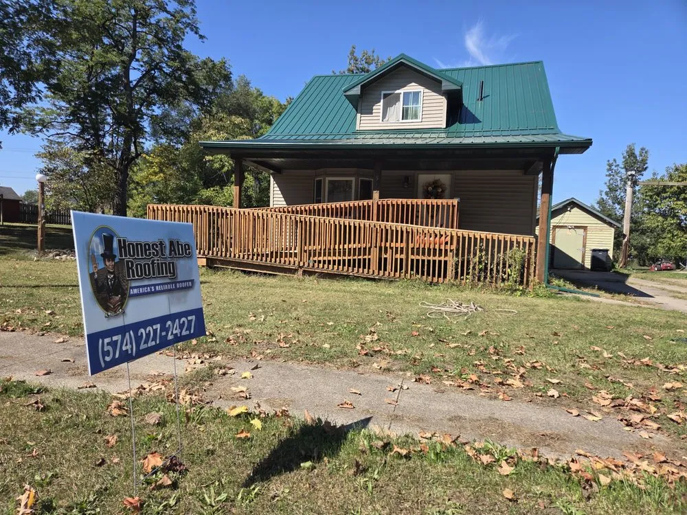 Slide of Honest Abe Roofing