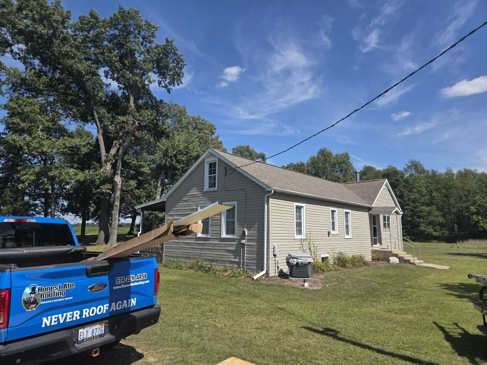 Slide of Honest Abe Roofing