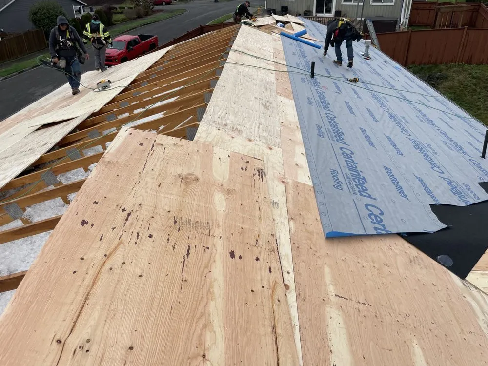 Slide of Honey Bee Roofing & Exteriors