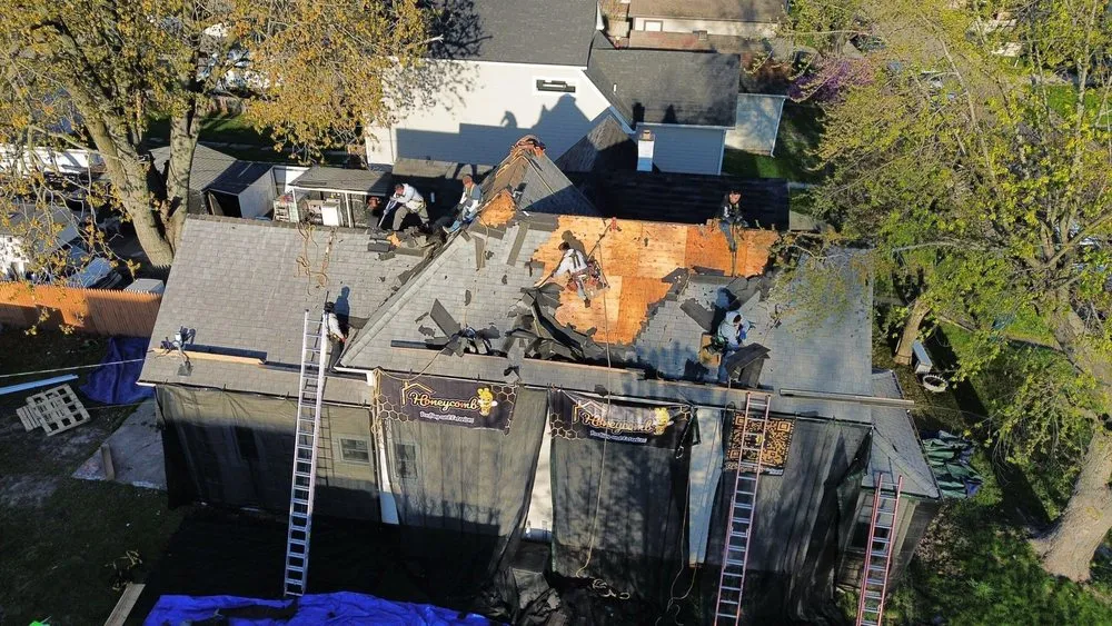 Slide of Honeycomb Roofing & Exteriors