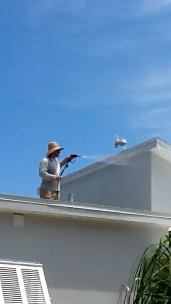 Slide of Hook & Ladder Pressure Cleaning