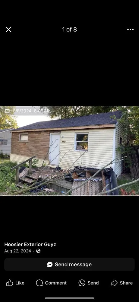 Slide of Hoosier Exterior Guyz