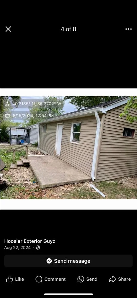 Slide of Hoosier Exterior Guyz