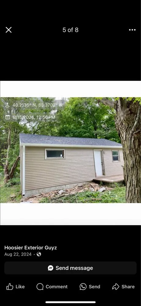 Slide of Hoosier Exterior Guyz