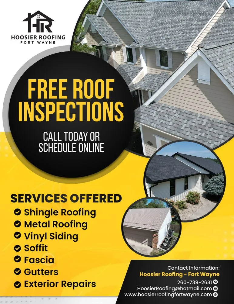 Slide of Hoosier Roofing Fort Wayne