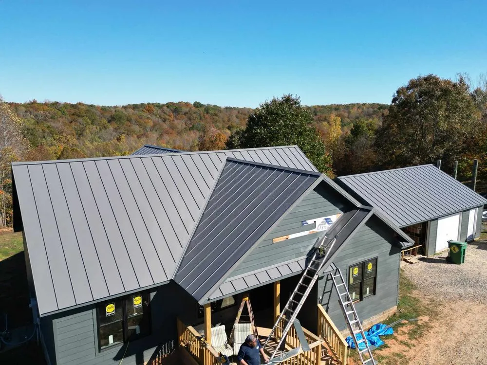 Slide of Hope's Metal Roofing