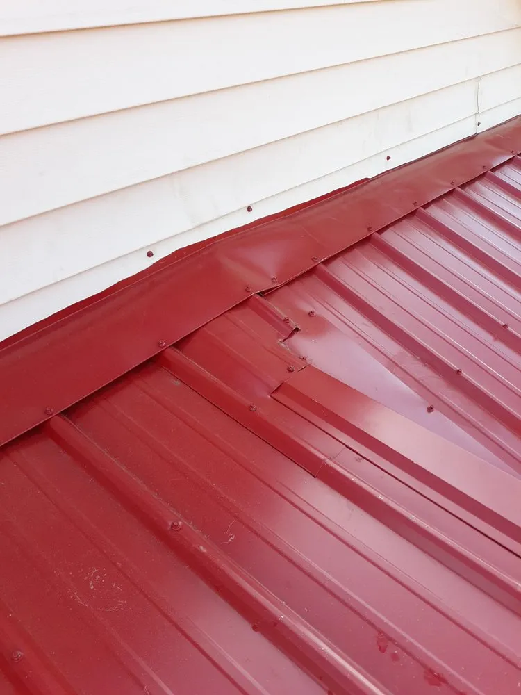 Slide of Hope's Metal Roofing