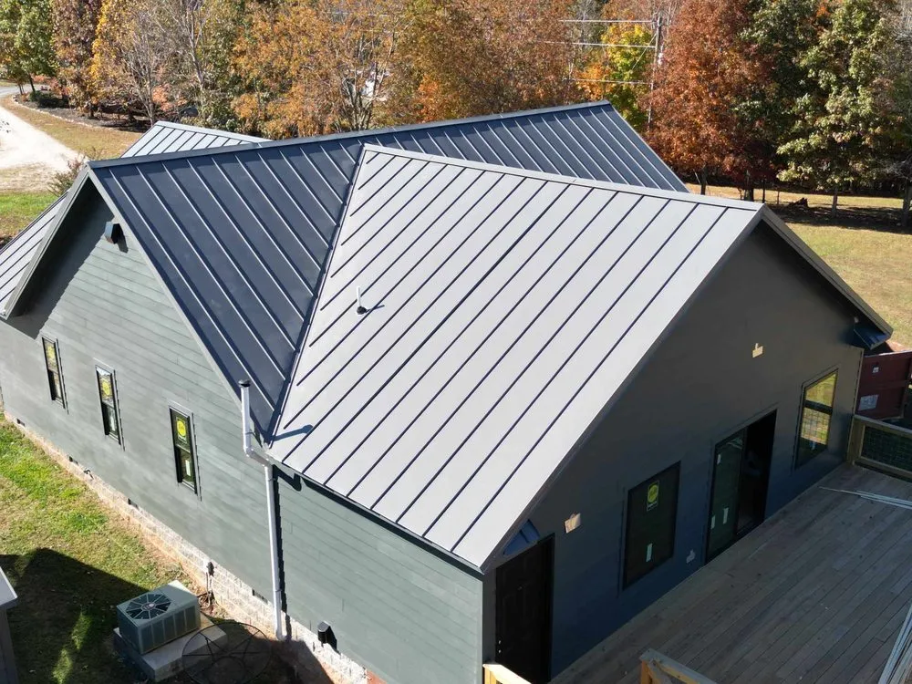 Slide of Hope's Metal Roofing