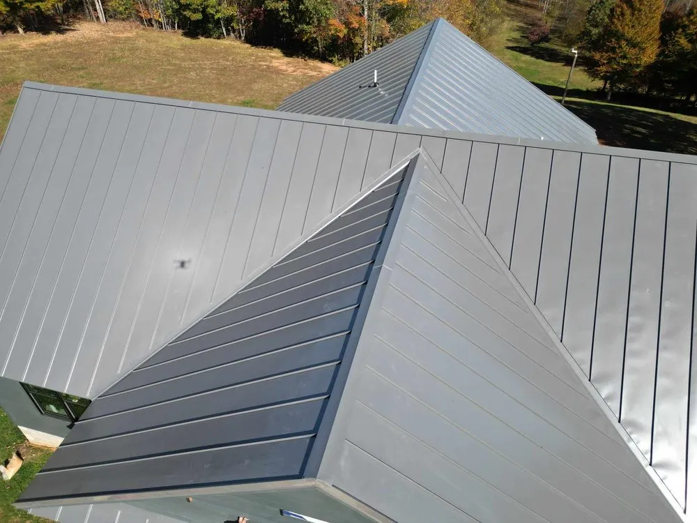 Slide of Hope's Metal Roofing