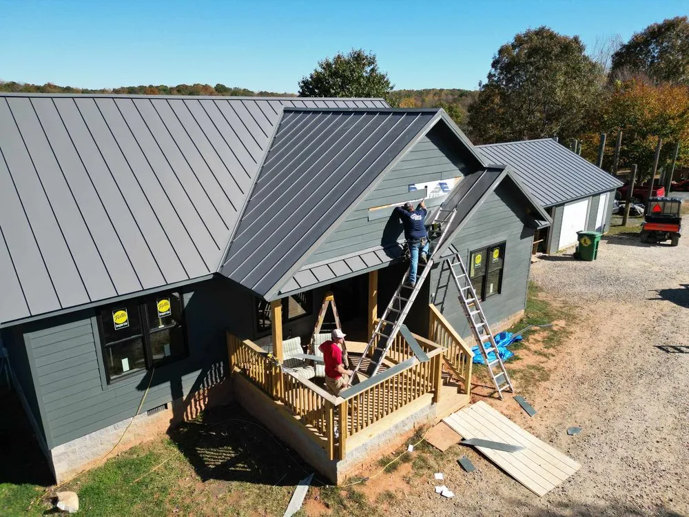 Slide of Hope's Metal Roofing