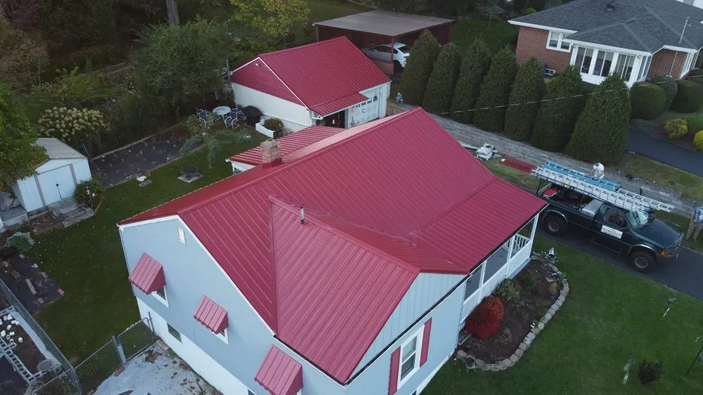 Slide of Hope's Metal Roofing