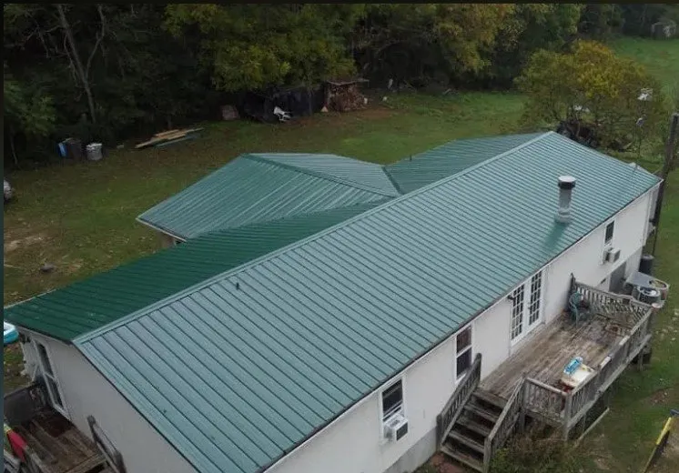 Slide of Hope's Metal Roofing