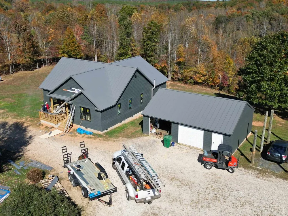 Slide of Hope's Metal Roofing