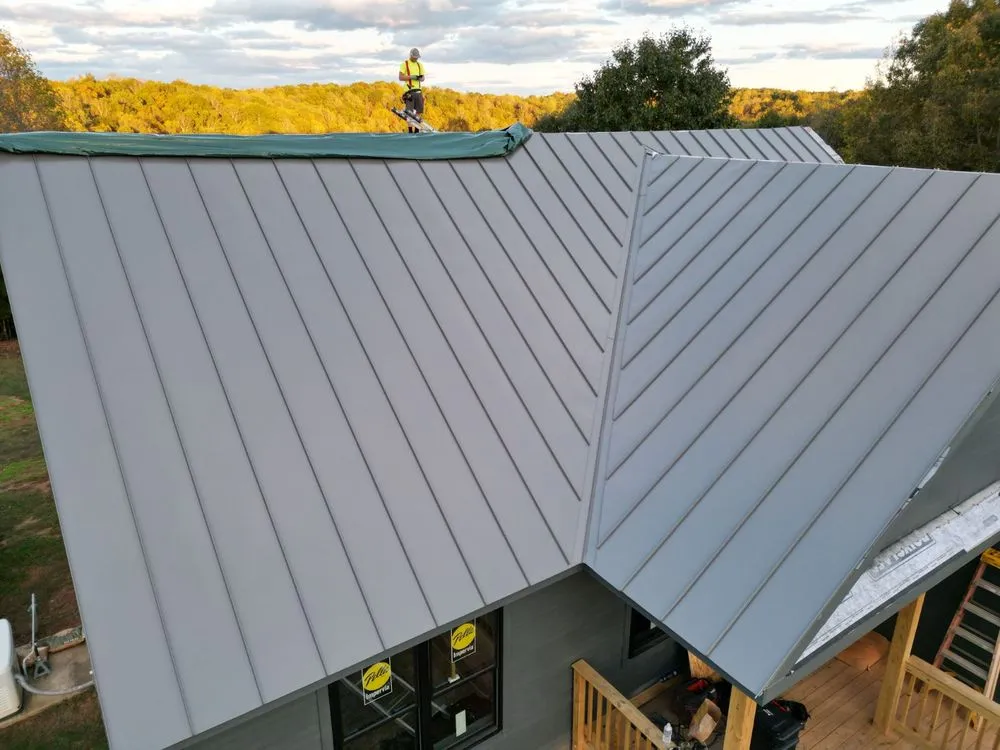 Slide of Hope's Metal Roofing