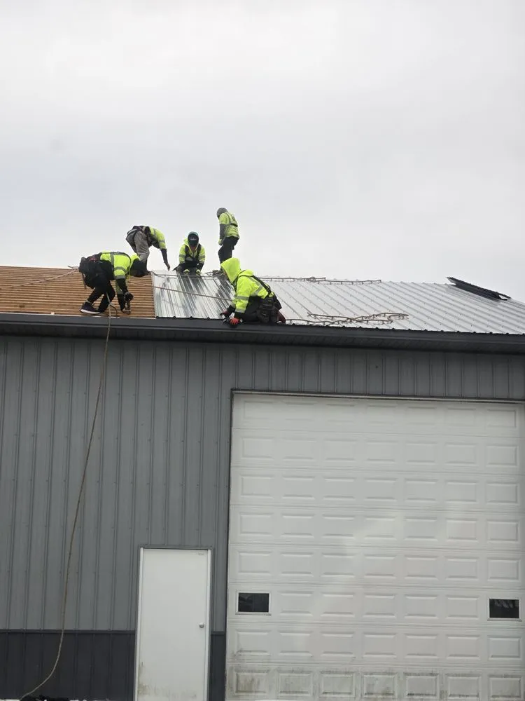 Emergency flat roof repair after storm damage across Saltillo, TX - Hopkins Construction